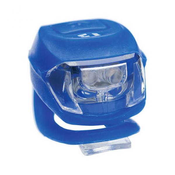 Stop BikeFun PIXIE, fata, 2 LED-uri albe, culoare albastru Lumini