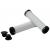 Mansoane BikeFun RACE LOCK-ON KRATON, lungime 130mm, culoare alb