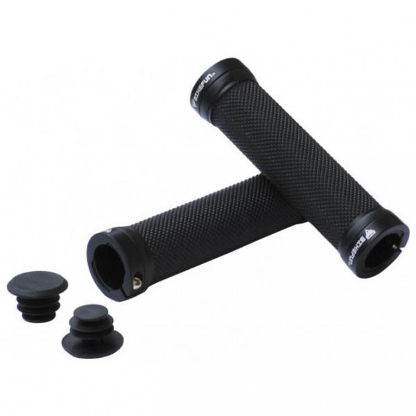 Mansoane BikeFun RACE LOCK-ON KRATON, lungime 130mm, culoare negru Mansoane si Ghidoline