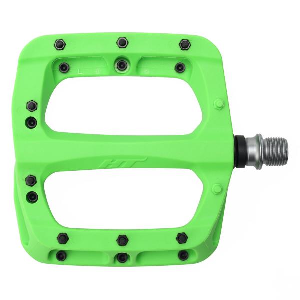 Pedale HT PA03A, culoare verde neon (802C) Pedale